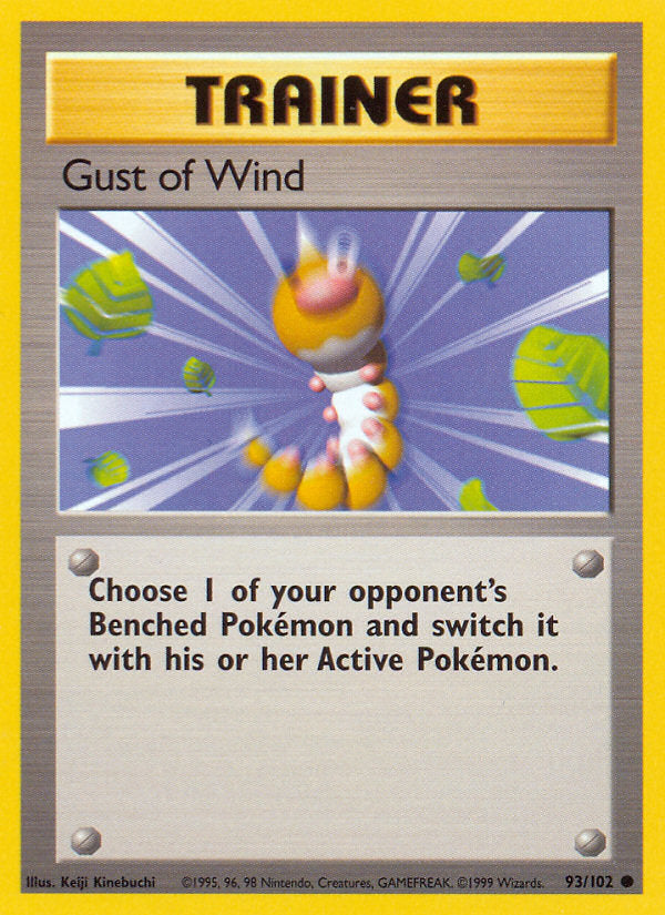 Base set Gust of Wind #93/102 unlimited